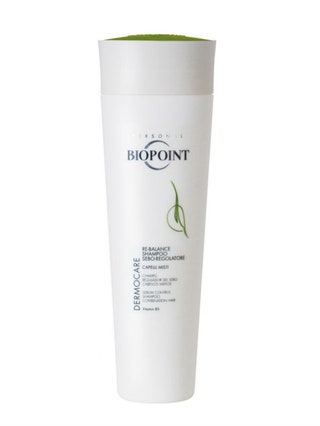 Шампунь для волос жирных у корней и сухих на кончиках ReBalance Sebum Control Shampoo Combination Hair Dermocare Biopoint.