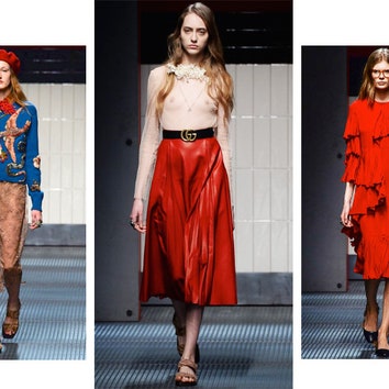 Потерянное поколение: показ коллекции Gucci осень-зима 2015/2016 на Неделе моды в Милане