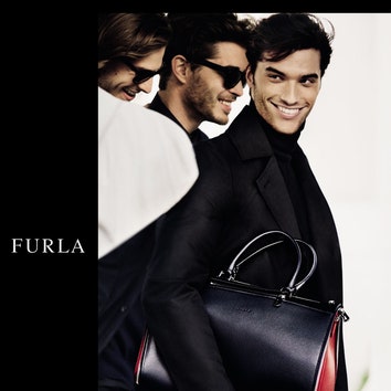 Страсти по-итальянски: Аня Рубик в рекламной кампании Furla осень&#8211;зима 2015/2016