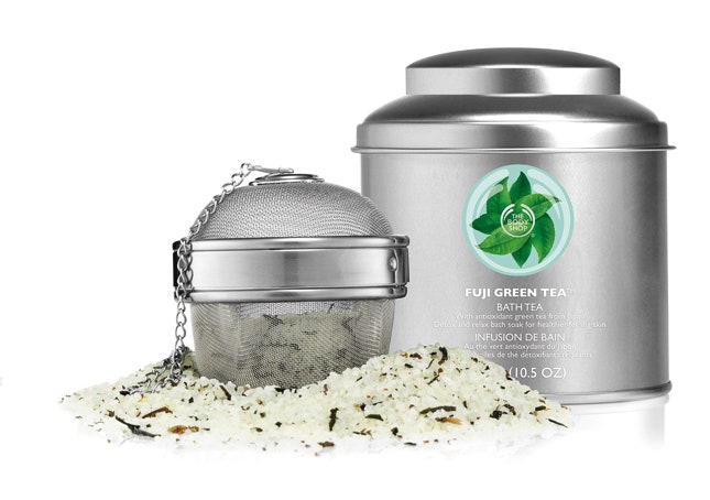 Зеленый чай новая линия средств по уходу за телом The Body Shop