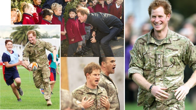 Армейские истории путешествие принца Гарри по Новой Зеландии продолжается