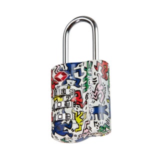 Замок  для чемодана  около 1100 руб. Keith Haring by Samsonite.