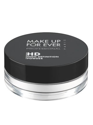 Рассыпчатая прозрачная минеральная пудра HD High Definition Powder Make Up For Ever.