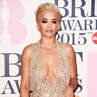 Образ дня: Рита Ора на церемонии вручения наград BRIT Awards 2015