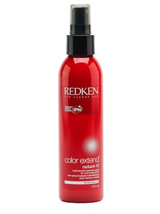 Двухфазный уходспрей для защиты окрашенных волос Color Extend Radiant 10 Redken.