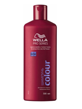 Шампунь для яркости и защиты окрашенных волос Pro Series Colour Wella Pro Series.
