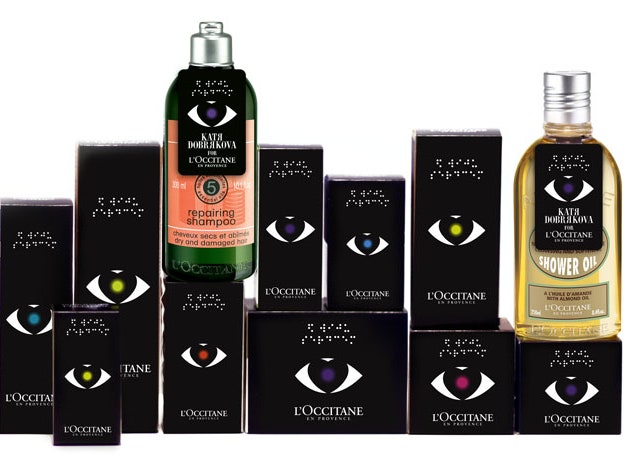 «Я вижу сердцем»: благотворительная коллекция косметики L'Occitane и Кати Добряковой