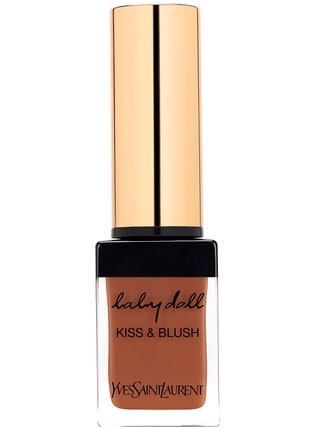 Cредство для губ и лица Baby Doll Kiss  Blush 14 Ocre Luxurieux YSL.