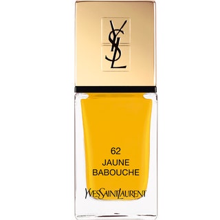 Лак для ногтей La Couture Laquer 62 Jaune Babouche YSL.
