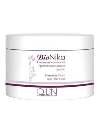 Интенсивная маска против выпадения волос Intensive Mask Anti Hair Loss BioNika Ollin Professional.