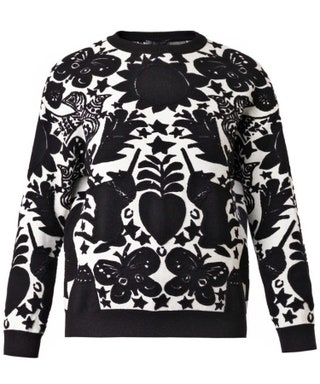 Alexander  McQueen  джемпер из шерсти и акрила 49 200 руб.