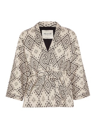 Кимоно из хлопкового жаккарда 8145 руб. Madewell.