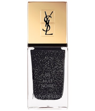 Лак для ногтей La Laque Couture 59 Nuit Noire 1450 руб. Yves Saint Laurent.