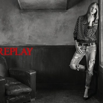 Простые вещи: Анна Селезнева для джинсового бренда Replay