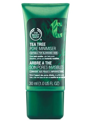 Кремгель для уменьшения видимости пор Tea Tree Pore Minimiser The Body Shop.