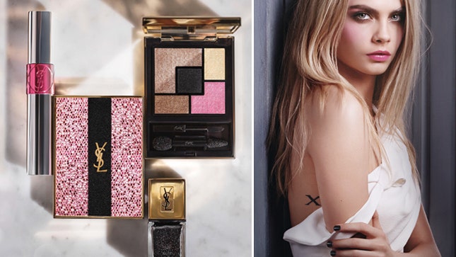 Spring Look Кара Делевинь представила коллекцию макияжа YSL весналето 2015