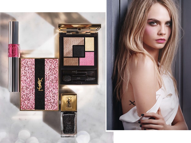 Spring Look: Кара Делевинь представила коллекцию макияжа YSL весна&#8211;лето 2015