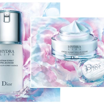 Голубая лагуна: линия Dior Hydra Life Sorbet для глубокого увлажнения