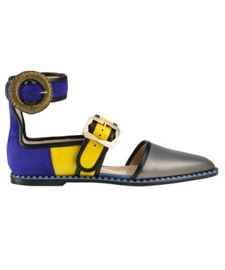 Jimmy Choo туфли из кожи  и замши 48 900 руб.