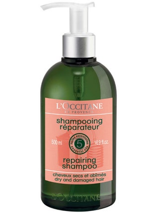 Восстанавливающий шампунь для волос Shampooing Rparateur L'Occitane.