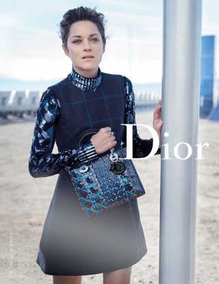 Марион Котийяр для Lady Dior.