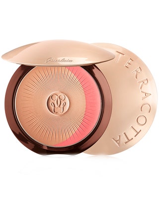 Пудра Terracotta Joli Teint  Poudre Duo Bonne Mine Naturelle Guerlain для блондинок.
