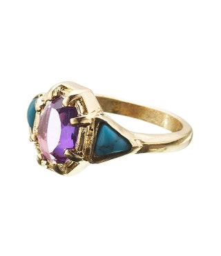 Кольцо из металла со стразами 600 руб. Accessorize