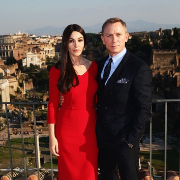 «007: Спектр»: Моника Беллуччи и Дэниел Крэйг на фотоколле в Риме