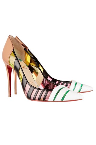 Christian Louboutin туфли  из кожи  и ПВХ 47 975 руб.