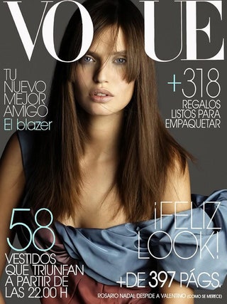 2007. Балти на обложке испанского Vogue.