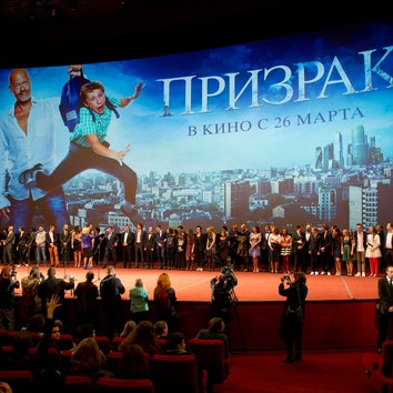 «Призрак»: Федор и Светлана Бондарчук на премьере фильма