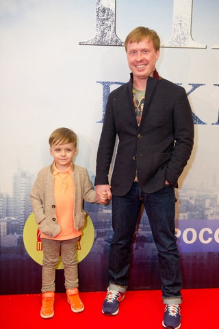 Антон Богданов с сыном