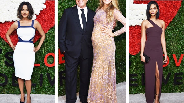 Благотворительный вечер беременная Блейк Лайвли на церемонии Golden Heart Awards
