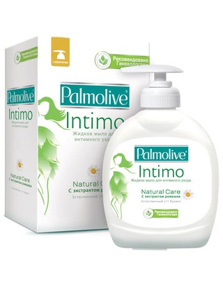Palmolive Intimo Natural Care с экстрактом ромашки.