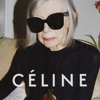 Дамы в возрасте: новые рекламные кампании Celine и Saint Laurent