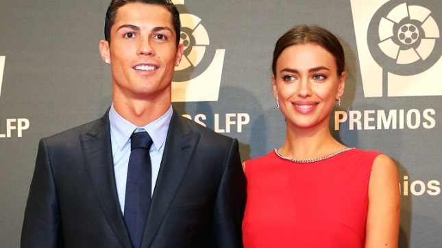 Сладкая парочка Ирина Шейк и Криштиану Роналду на LFP Awards в Мадриде