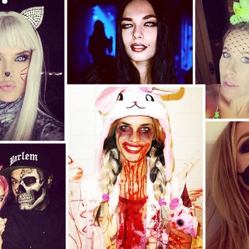 Комната страха: образы знаменитостей на Хэллоуин на фото в инстаграме