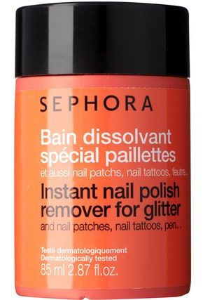 Жидкость для снятия лака с блестками Instant Nail Polish Remover for Gliter Sephora 490 руб.