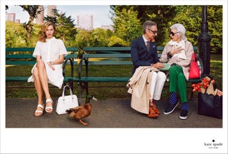 Рекламная кампания Kate Spade весналето 2015