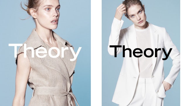 Ветер перемен Наталья Водянова в рекламной кампании Theory весналето 2015