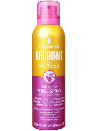 Спрей для придания блеска волосам Miracle Shine Spray Argan Oil from Morroco Lee Stafford.