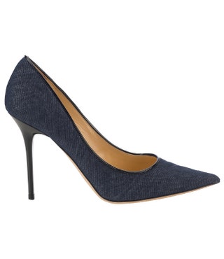 Туфли из денима и кожи 25 950 руб. Jimmy Choo