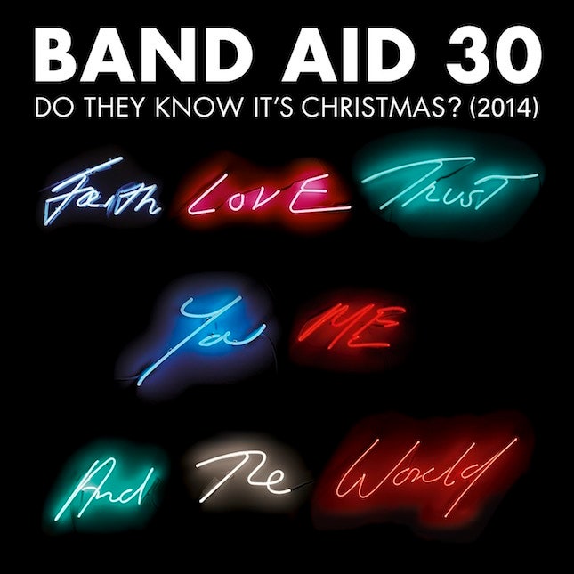Do They Know its Christmas благотворительный сингл на iTunes с участием 30 музыкантов