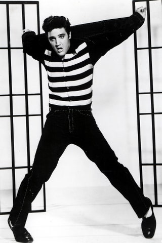 Элвис Пресли в фильме «Тюремный рок» 1957 г.