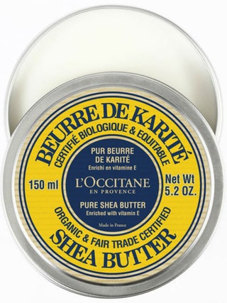 Косметическое масло карите Beurre de Karit L'Occitane.