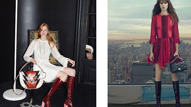 Series 2 Фрея Беха Эриксен и Дженнифер Коннели в рекламной кампании Louis Vuitton весналето 2015