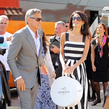 Никогда не говори никогда: свадьба Джорджа Клуни и Амаль Аламуддин в Венеции