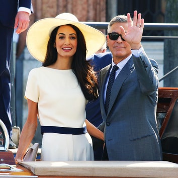 Никогда не говори никогда: свадьба Джорджа Клуни и Амаль Аламуддин в Венеции