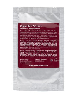 Recipe for Men патчи для кожи под глазами Under Eye Patches 1140 руб.