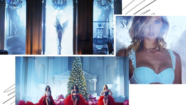 Чего хотят «ангелы» новогодний видеролик Victorias Secret